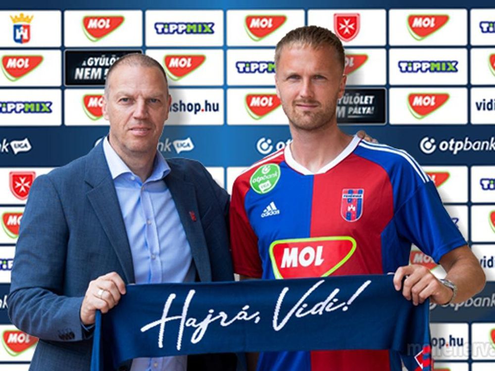 Kasper Larsen, a 29 éves dán középhátvéd egy évre érkezik Fehérvárra